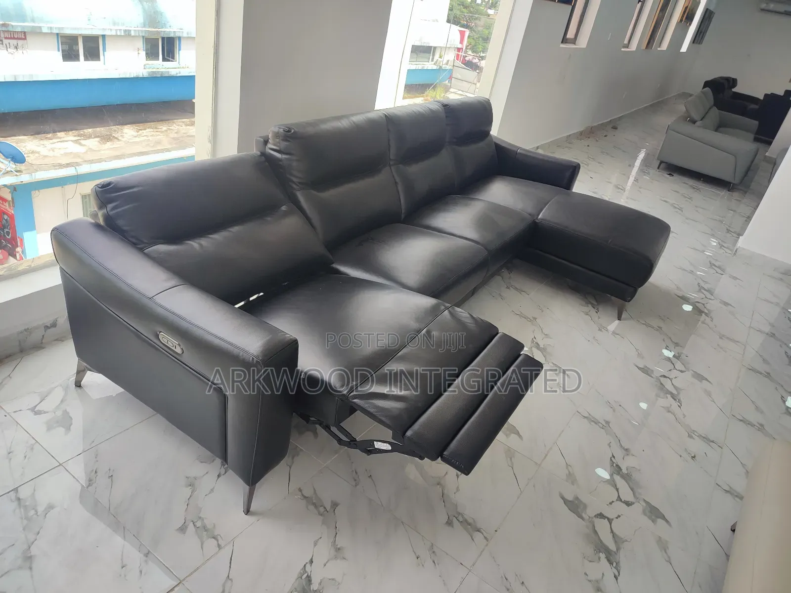 Recliner L- Shape Sofa Foreign Made