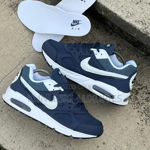 Photo - Original Nike Airmax 90 Ivo Navy Blue Sneakers