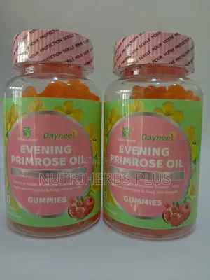 Evening Primrose Oil Gummies for Women Health and Beauty