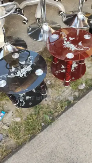 Glass Side Stools