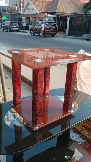 Glass Side Stools