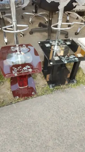 Glass Side Stools