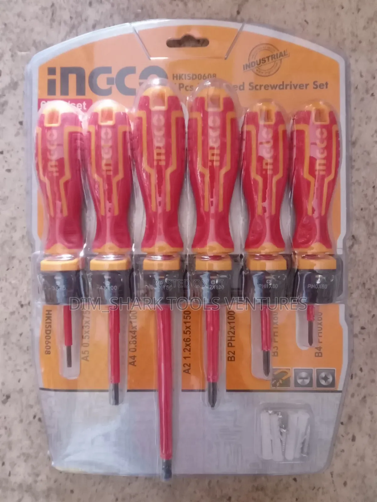 Insulated Electrical Screwdriver Set
