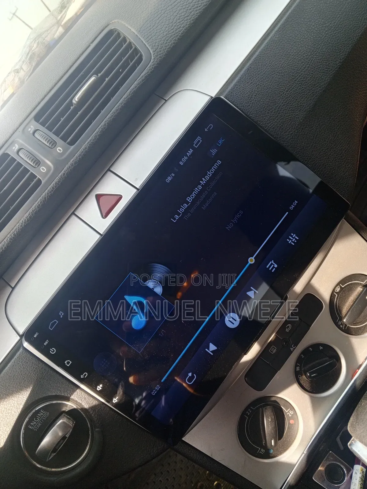 Passat FSI Android Screen