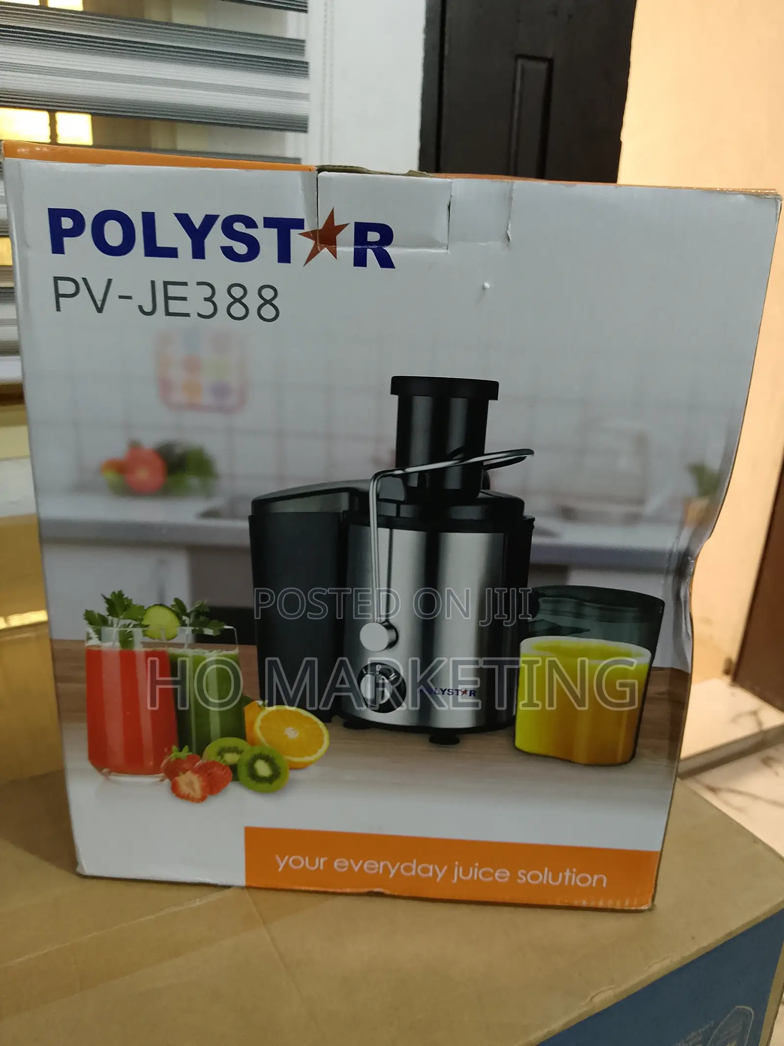 Polystar Compact and Stylish Juice Extractor-Pv-Je388