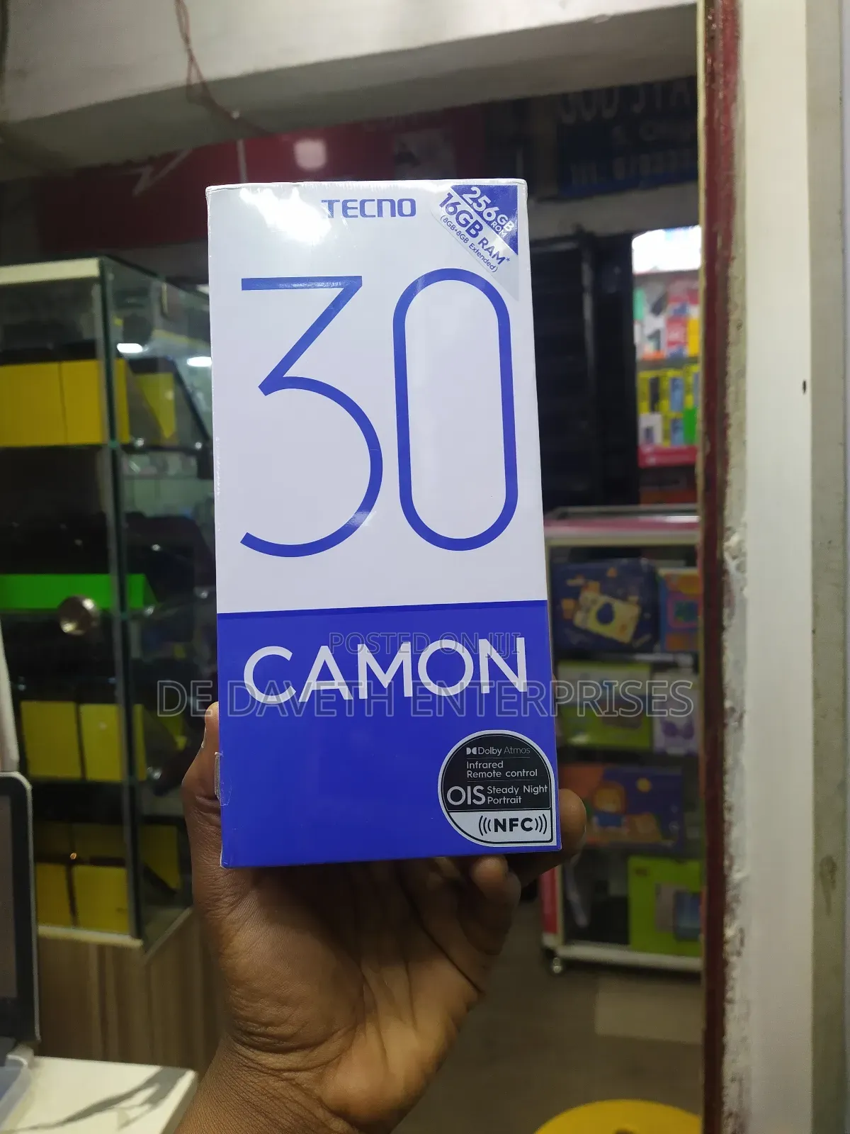 New Tecno Camon 30 256 GB Black