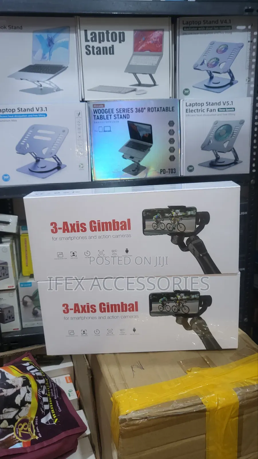 Smart 3-Axis Multifunction Foldable Handheld Gimbal