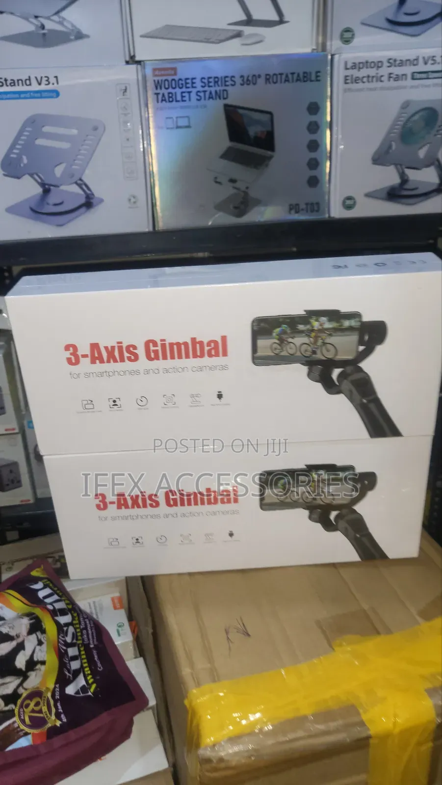 Smart 3-Axis Multifunction Foldable Handheld Gimbal