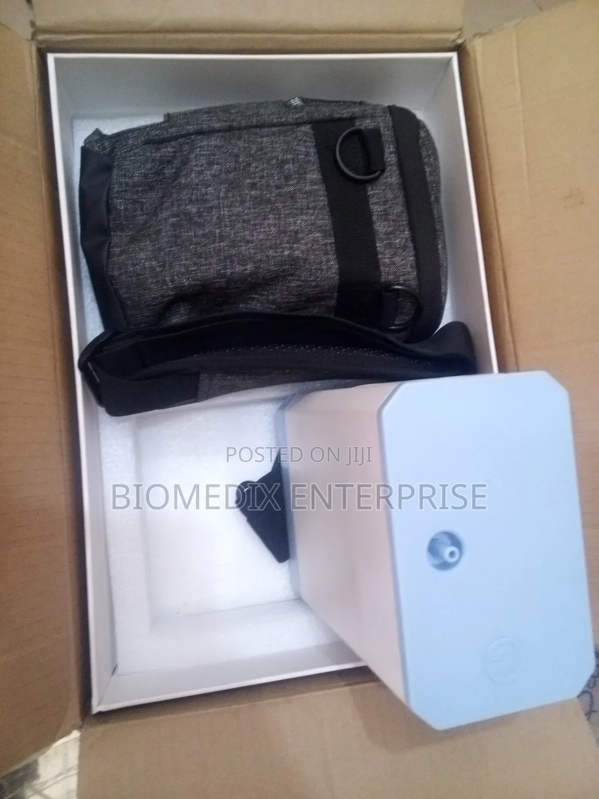 Potable Oxygen Concentrator With Battery Backup