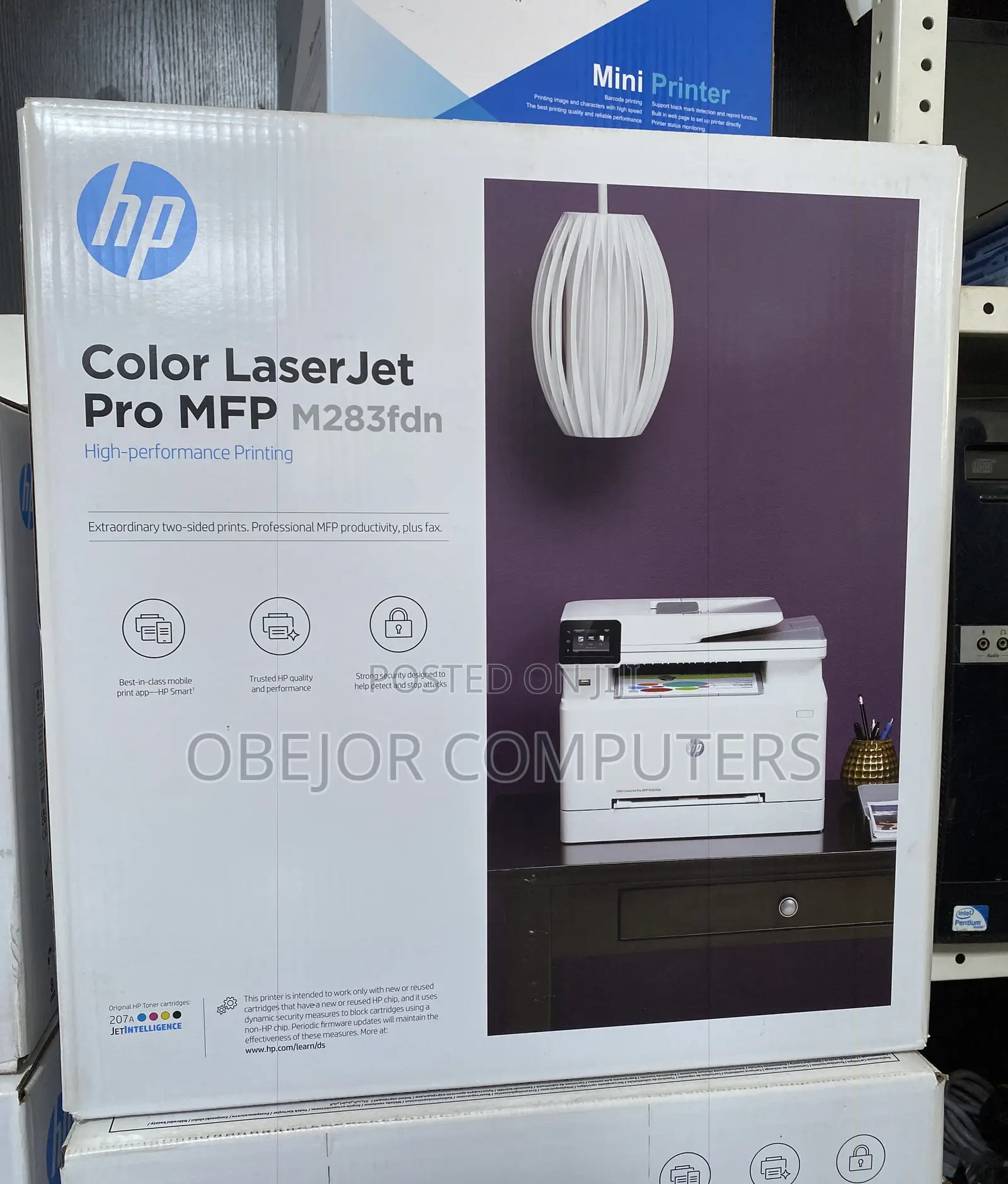 HP Color Laserjet Pro MFP M283fdn Printer