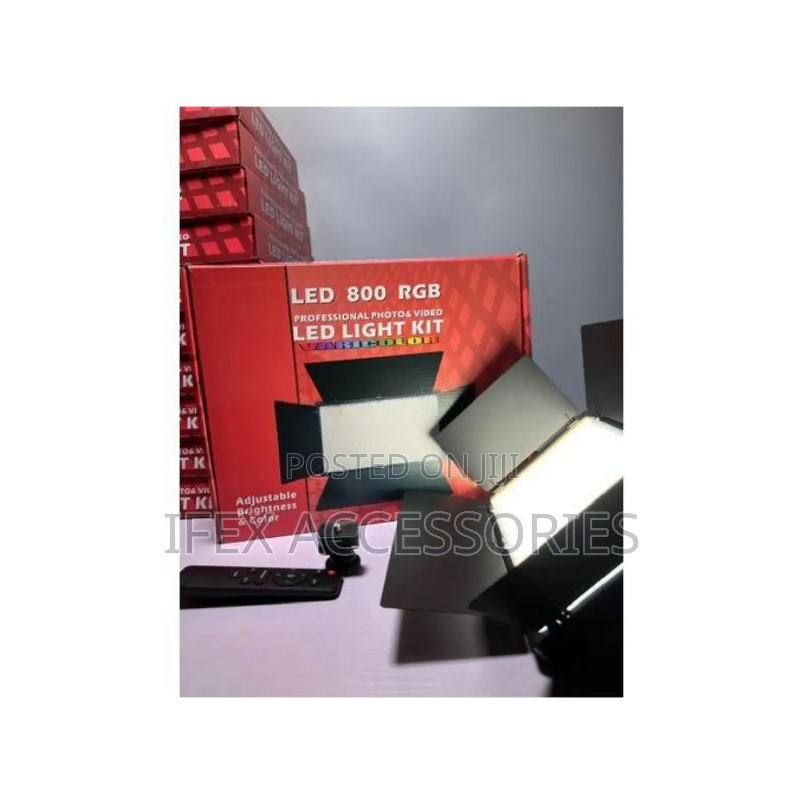 LED 800 RGB - Professional Photo Video Light KIT Varicolor for sale ...