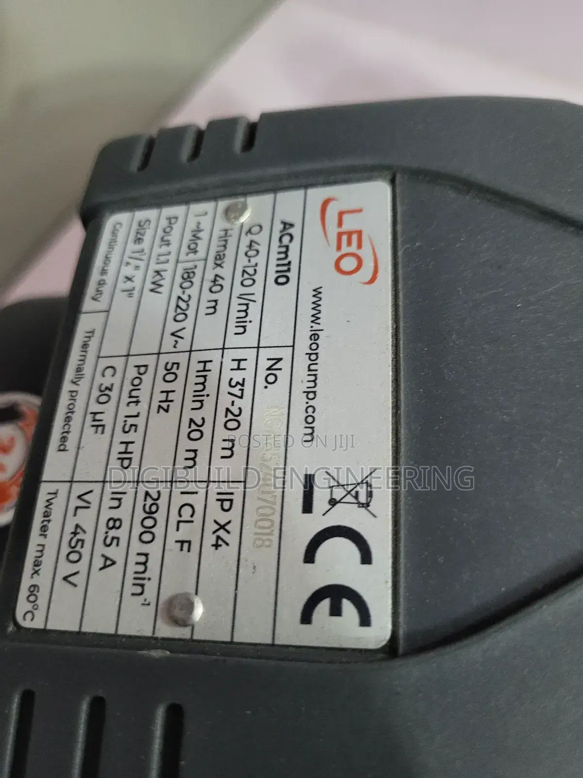 1.5hp LEO Surface Pump
