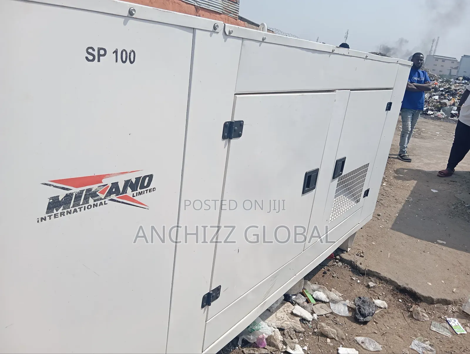 Mikano Perkins 100kva Soundproof Generator