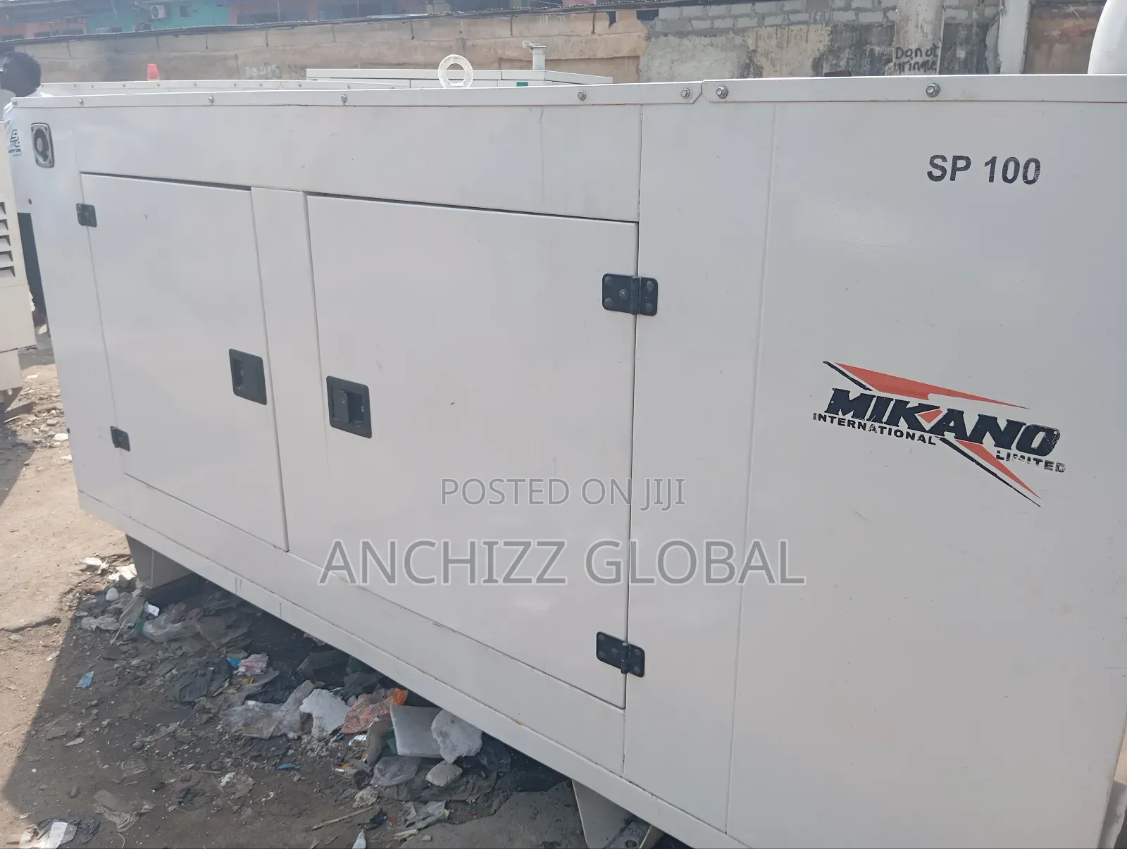 Mikano Perkins 100kva Soundproof Generator