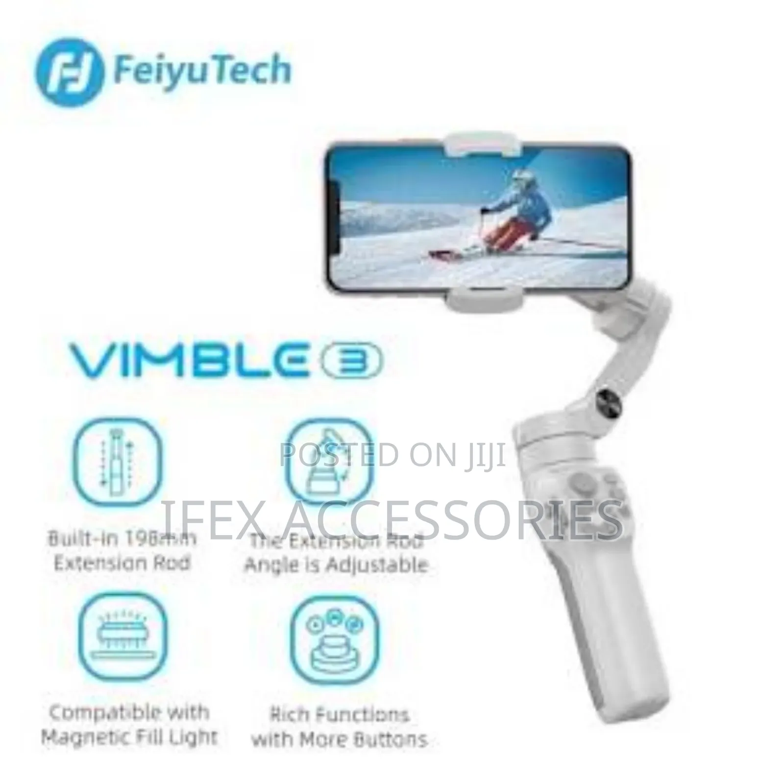 Feiyutech Vimble 3 - 3-Axis Handheld Gimbal for Smartphon