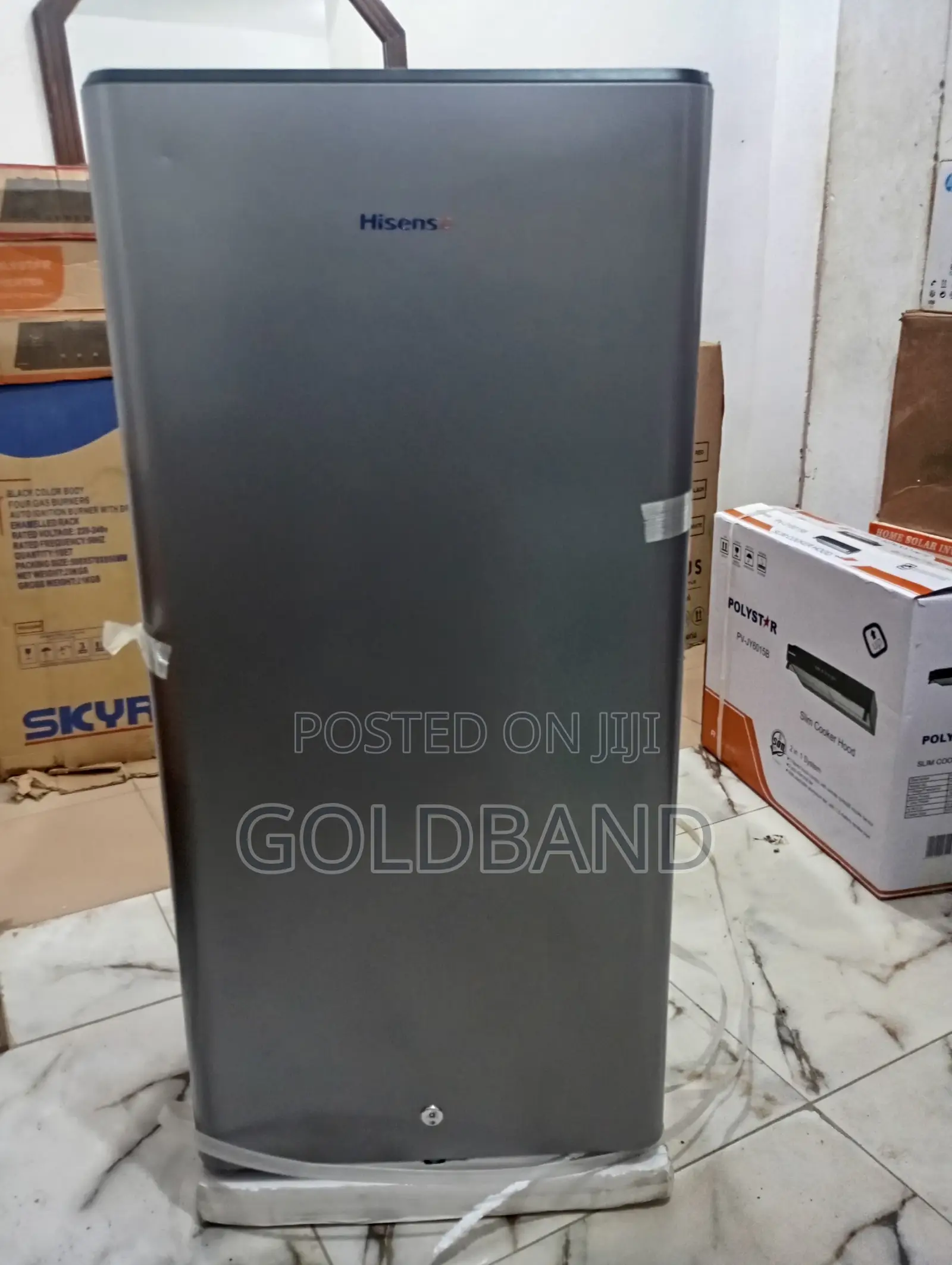 Hisense Ref Single Door 150L Silver (Rr20s) Top Freezer