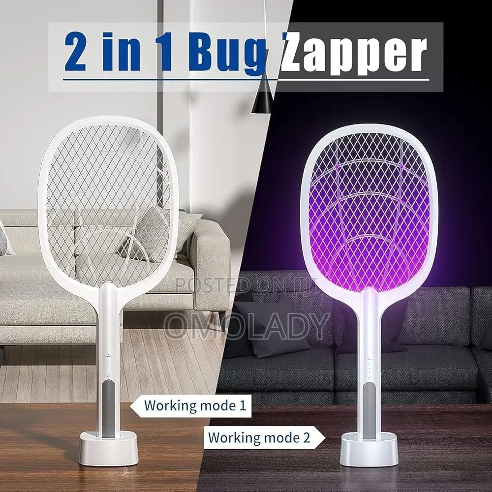 Rechargeable Handheld Electric Fly Swatter Mosquito Killer