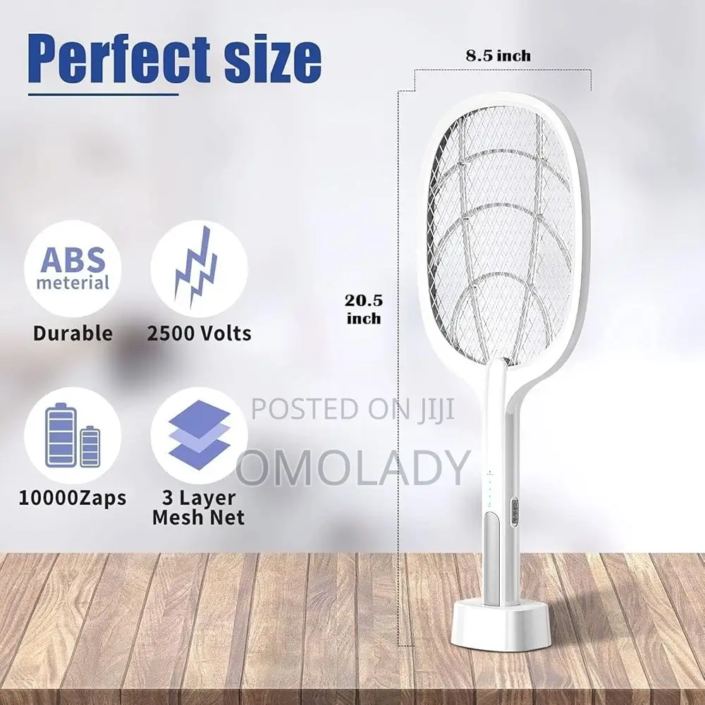 Rechargeable Handheld Electric Fly Swatter Mosquito Killer