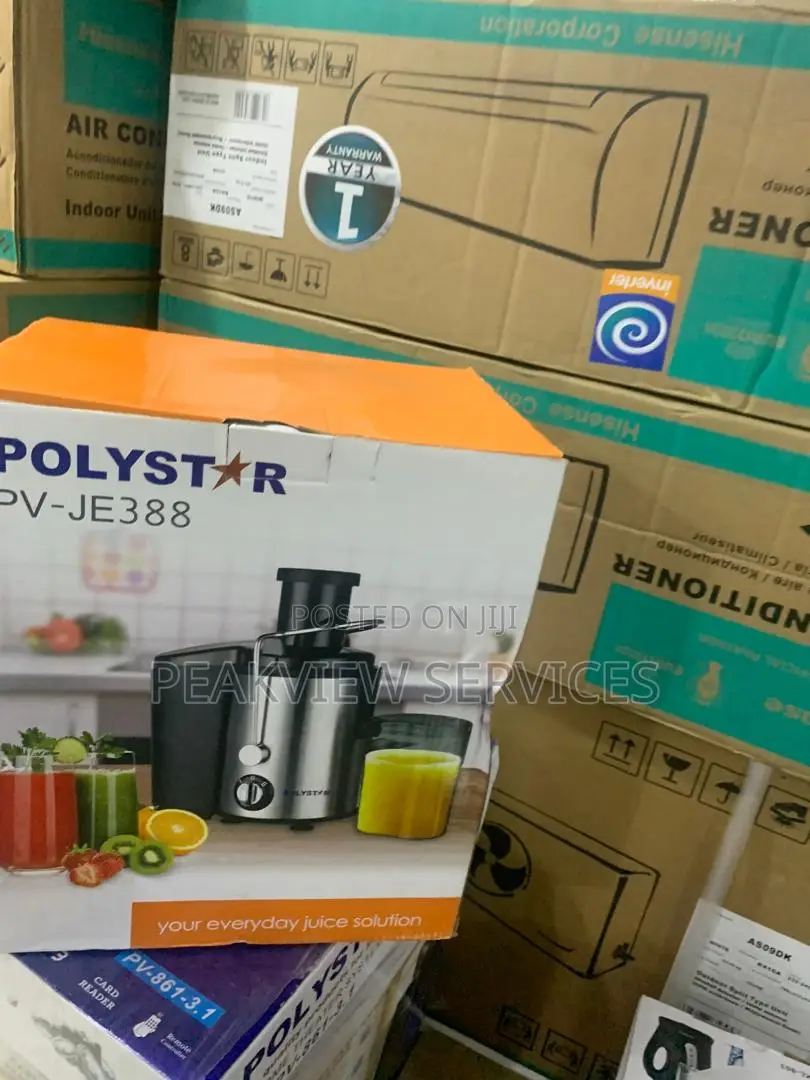 Compact and Durable Polystar Juice Extractor PV-JE388