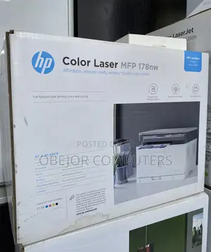HP MFP 178nw Wireless Color Laser Multifunction Printer