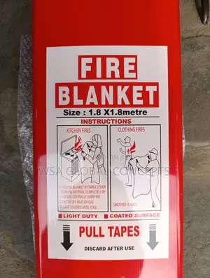 1.8meters X 1.8meters Fire Blankets