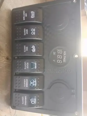 6 Way Panel Rocker Switch Ip68
