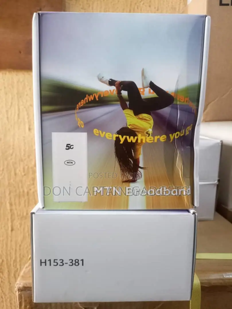 MTN 5g Wi-Fi Broadband With 100gb Data