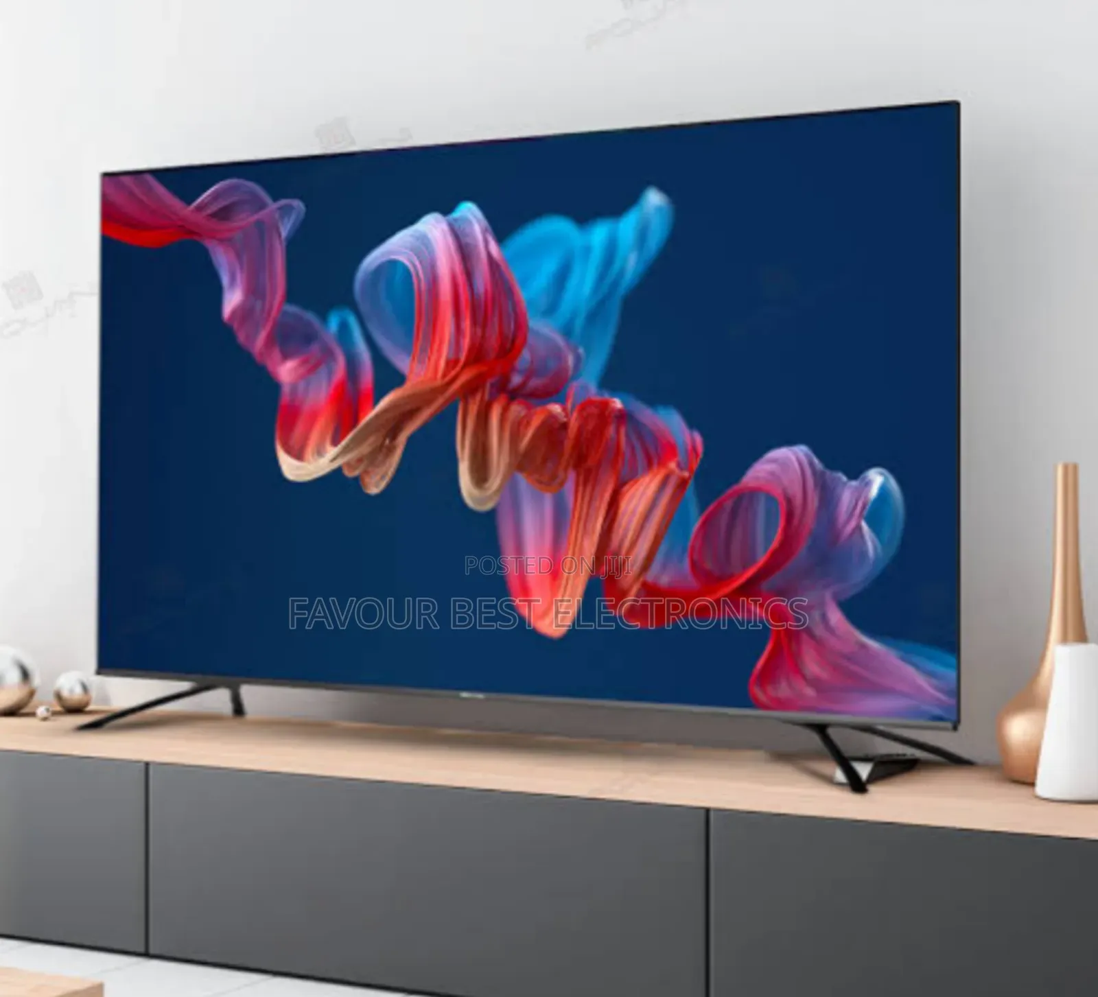 Original Hisense Qled 75"Inch Smart Frameless Netflix M