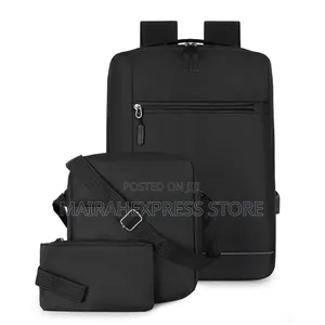 Multifunctional USB Charging Oxford Rucksack Laptop Bag