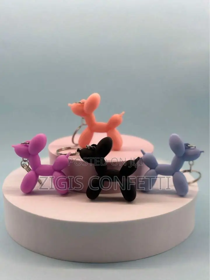 Balloon Dog Key Chains