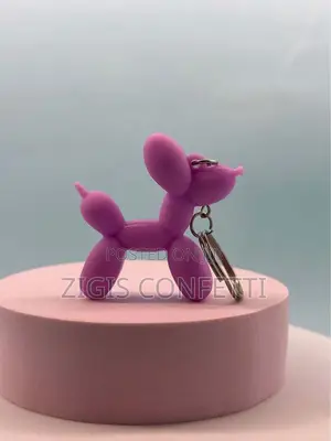 Balloon Dog Key Chains