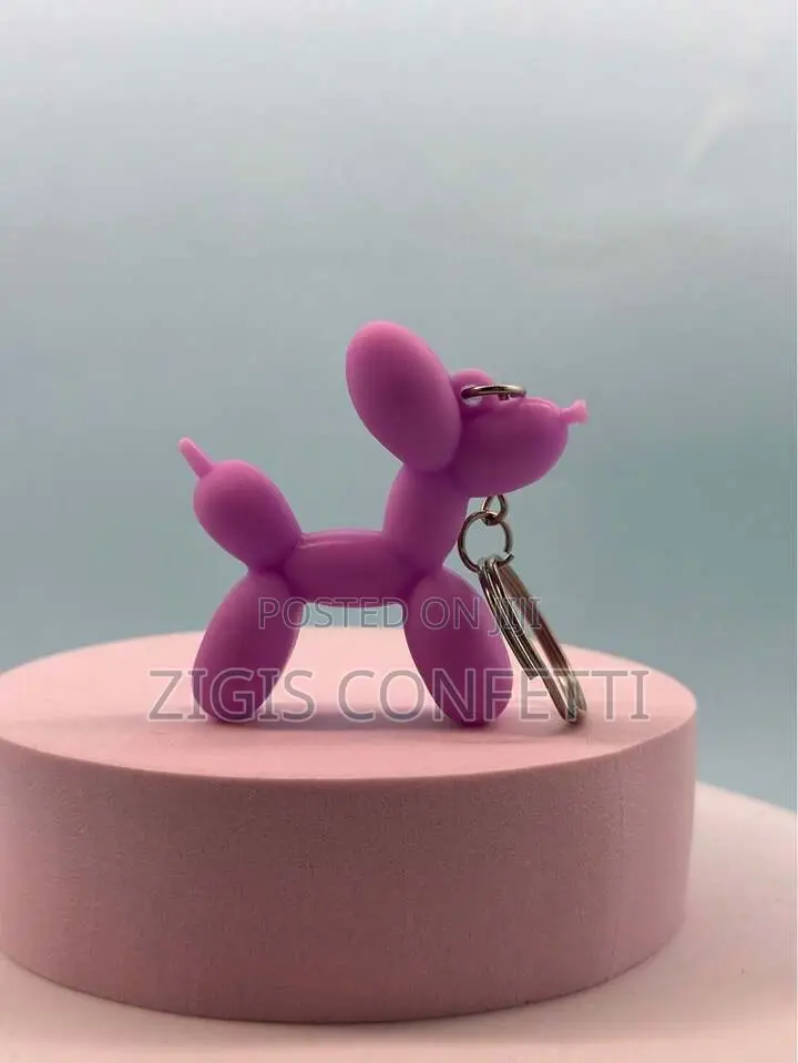 Balloon Dog Key Chains