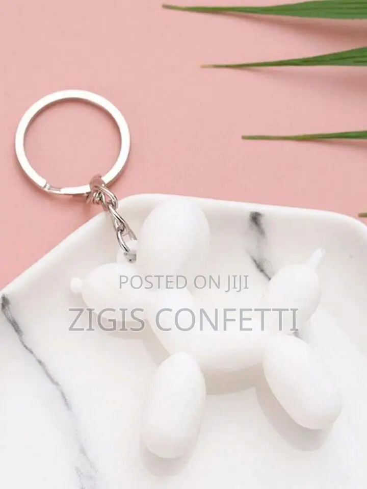 Balloon Dog Key Chains