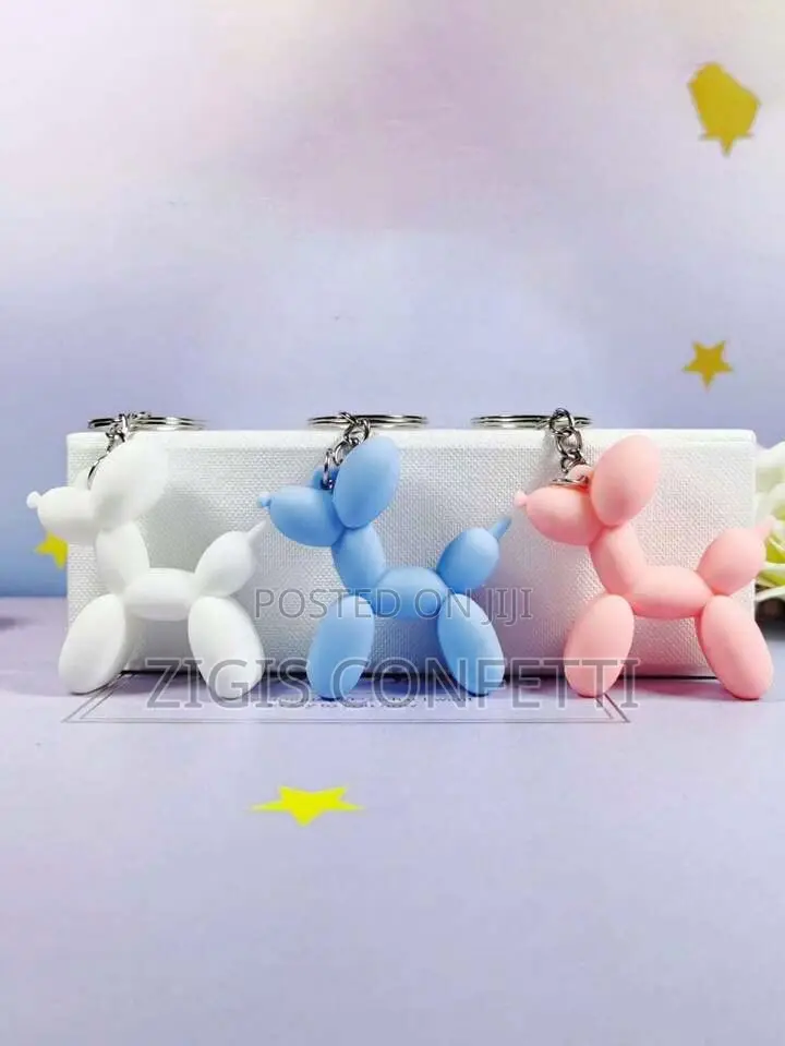 Balloon Dog Key Chains