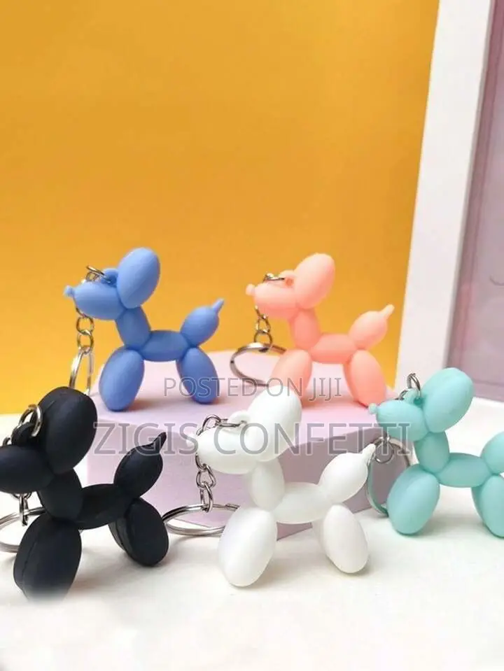 Balloon Dog Key Chains