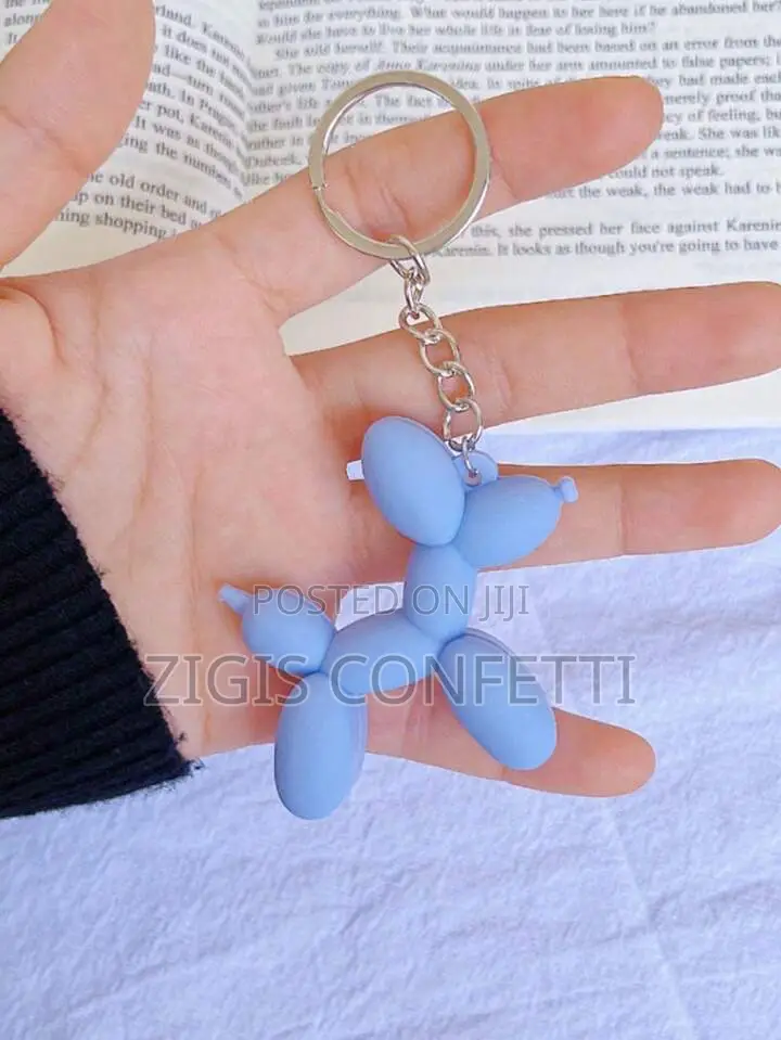 Balloon Dog Key Chains