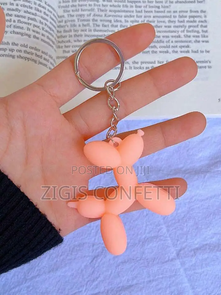 Balloon Dog Key Chains