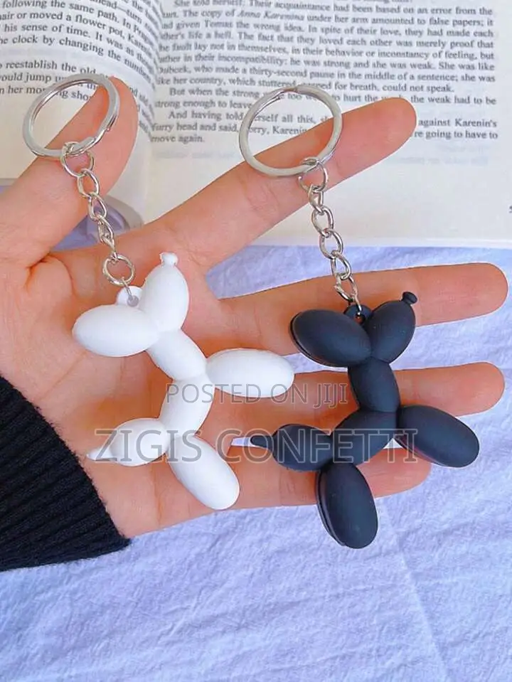 Balloon Dog Key Chains