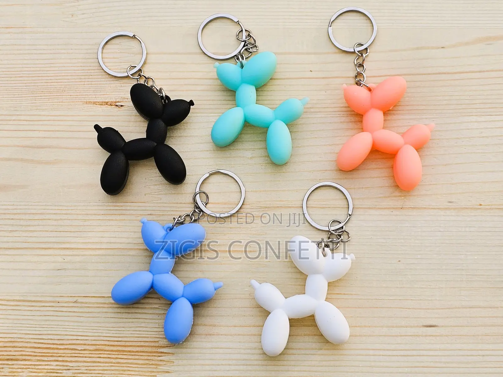 Balloon Dog Key Chains