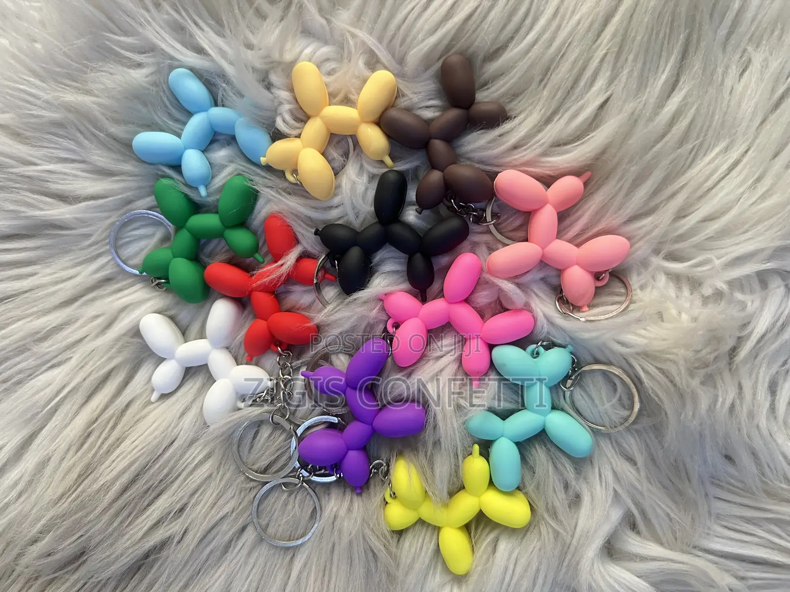 Balloon Dog Key Chains