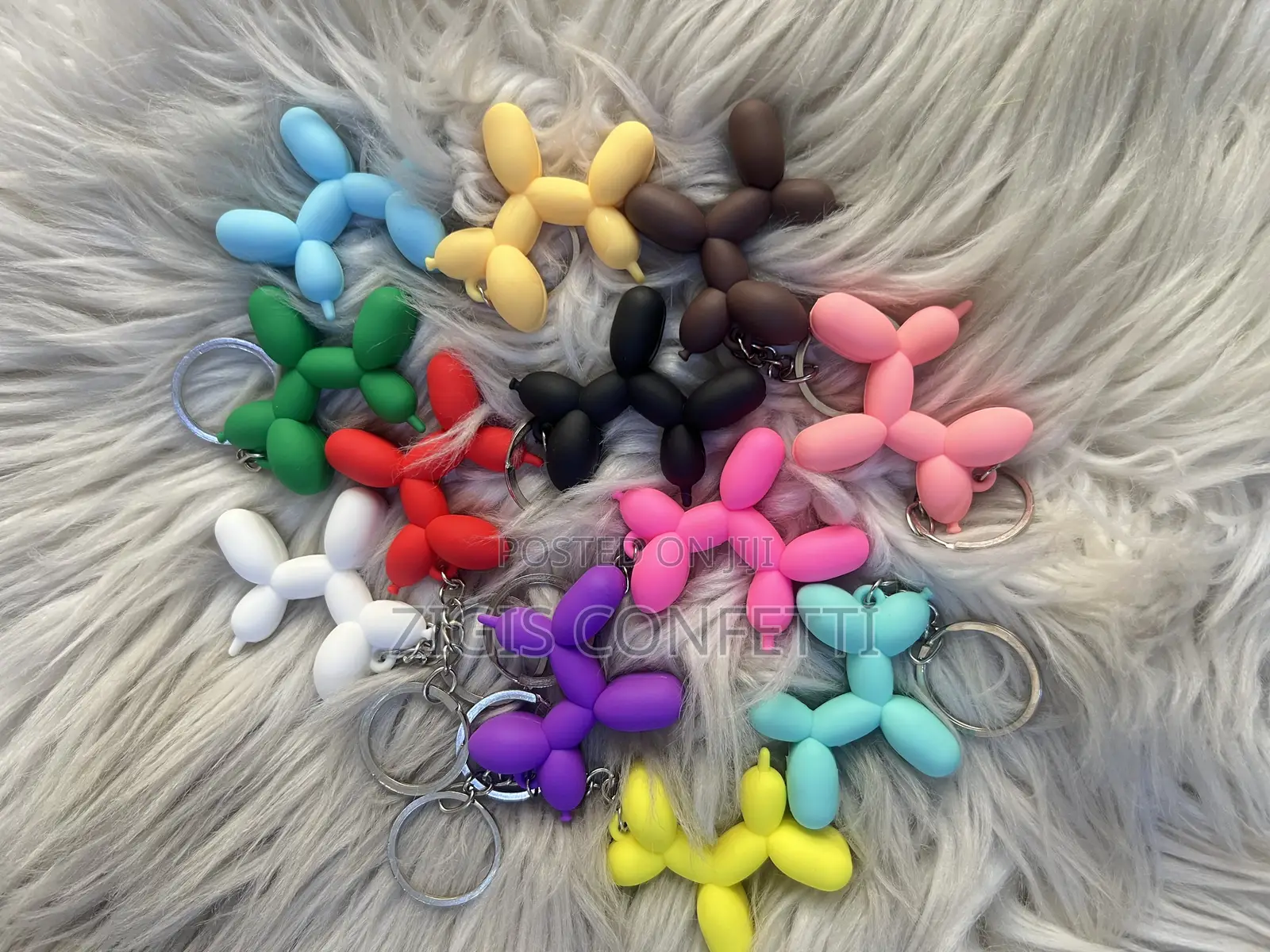 Balloon Dog Key Chains
