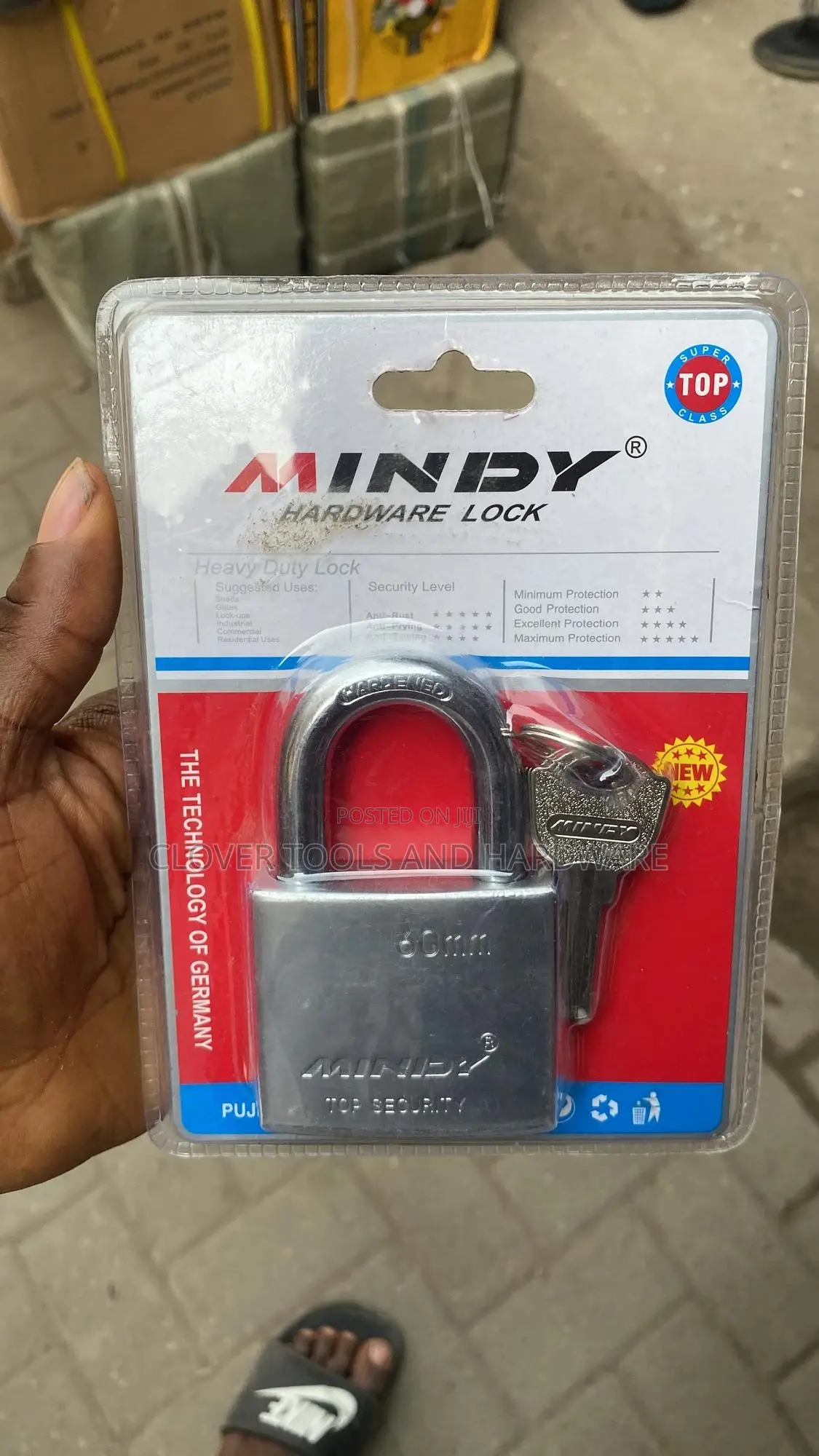 60mm Original Padlock Top Security