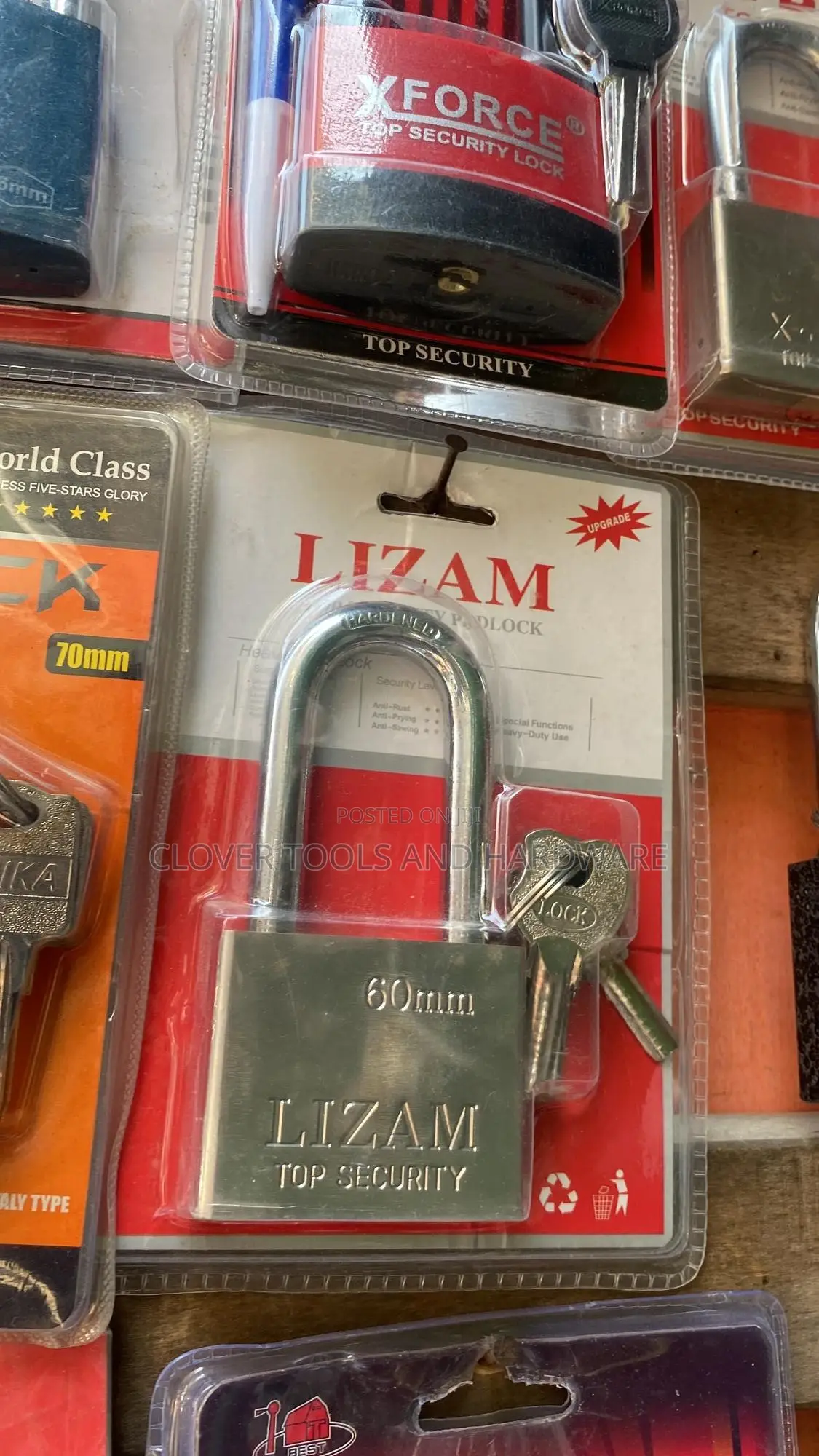 60mm Original Padlock Top Security