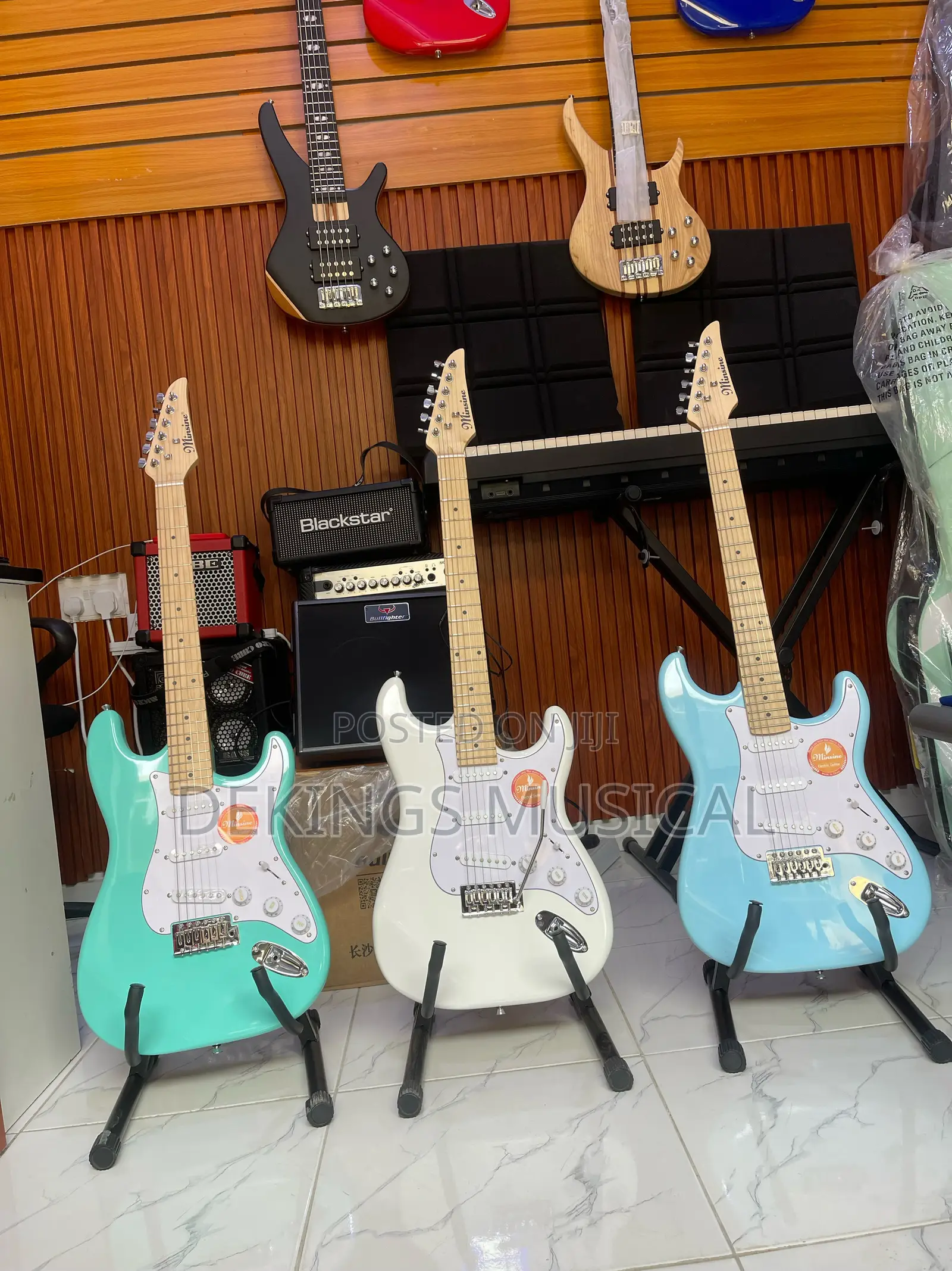 Minsine Stratocaster Electric Guitar