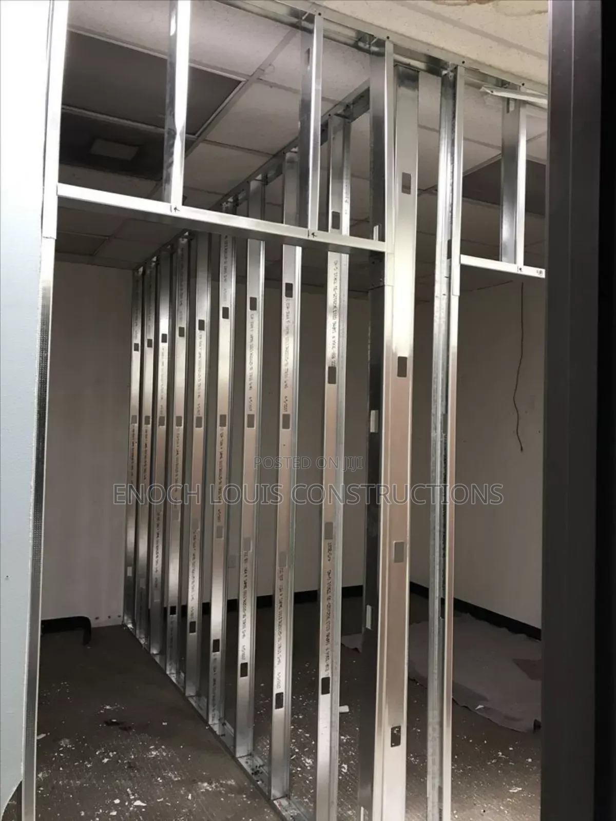 We Construct Gypsum Boards Wall Partitions