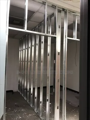 We Construct Gypsum Boards Wall Partitions