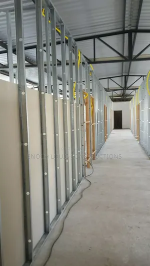 We Construct Gypsum Boards Wall Partitions