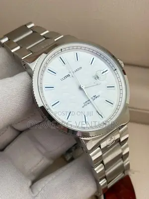 Ulysse Nardin Silver Chain Watch