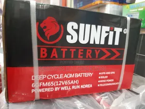 65A Sunfit Dry Cell Batteries