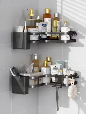 2in1 Corner Candy Bathroom Shelf